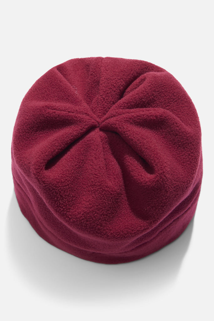 Fleece Beanie - Red