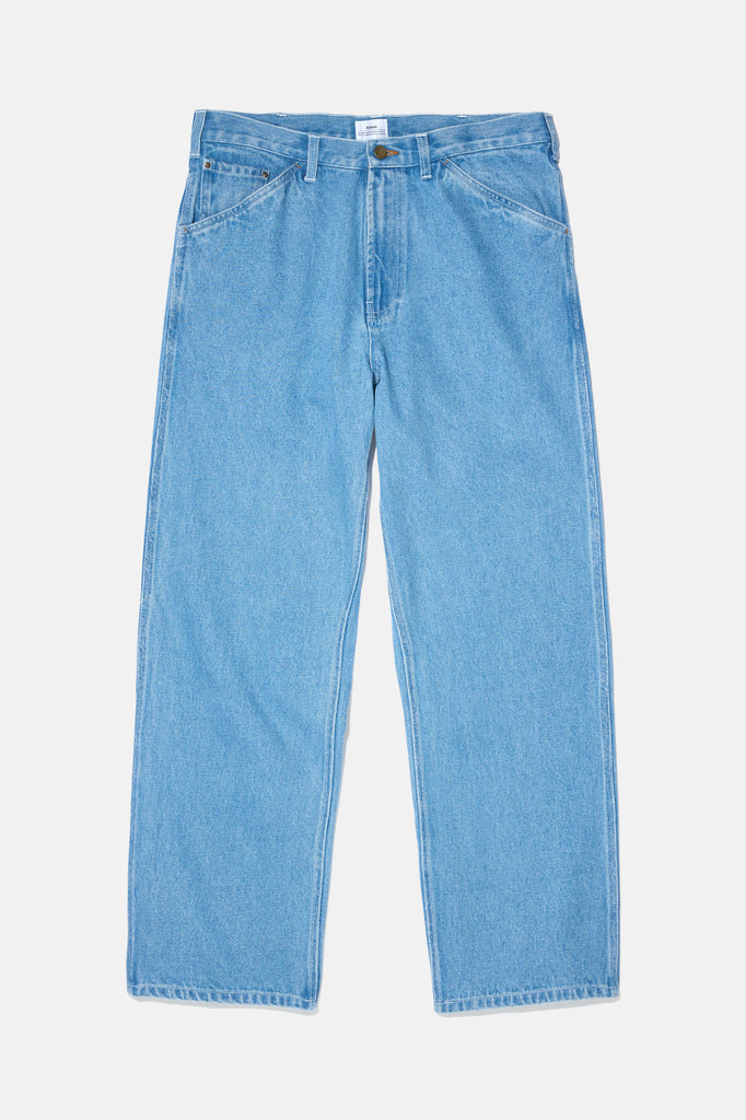 Yard Pant - Stone Washed Denim — flat lay, front