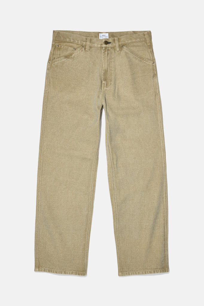 Yard Pant - Pigment Dyed Coffee — flat lay, front