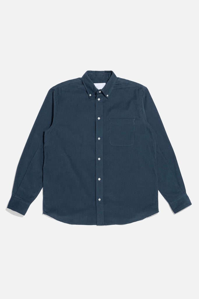 Oxford Premium Buttondown - Pinwheel Cord Navy