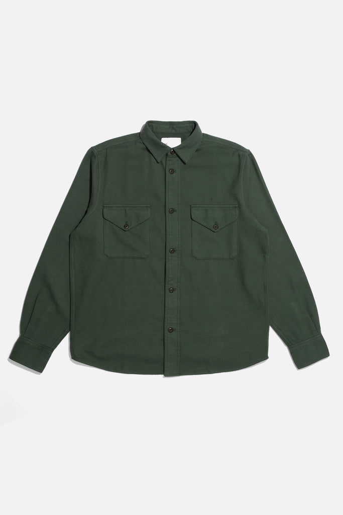 Big Pocket Workshirt - Duck Green