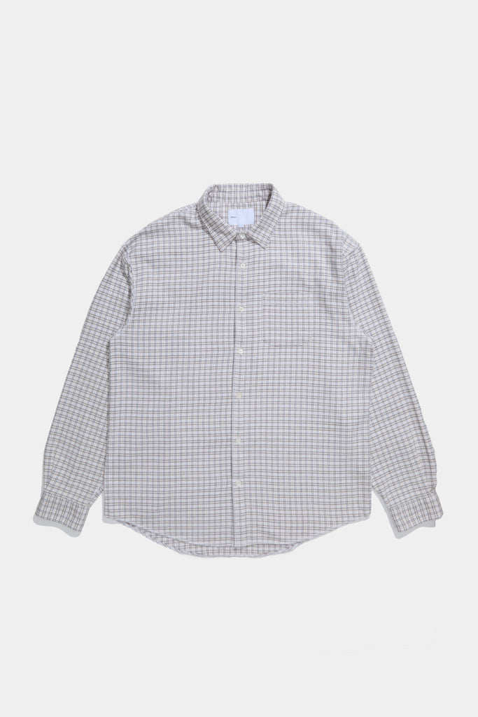 Seam Shirt - White Check