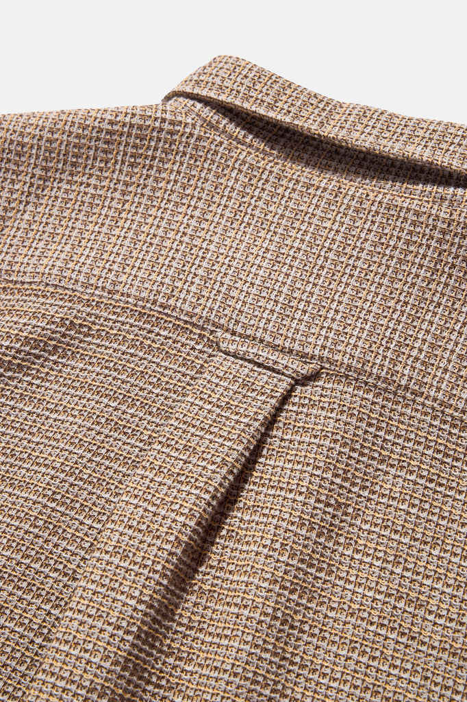 Oxford Premium BD - Beige Waffle — flat lay, detail