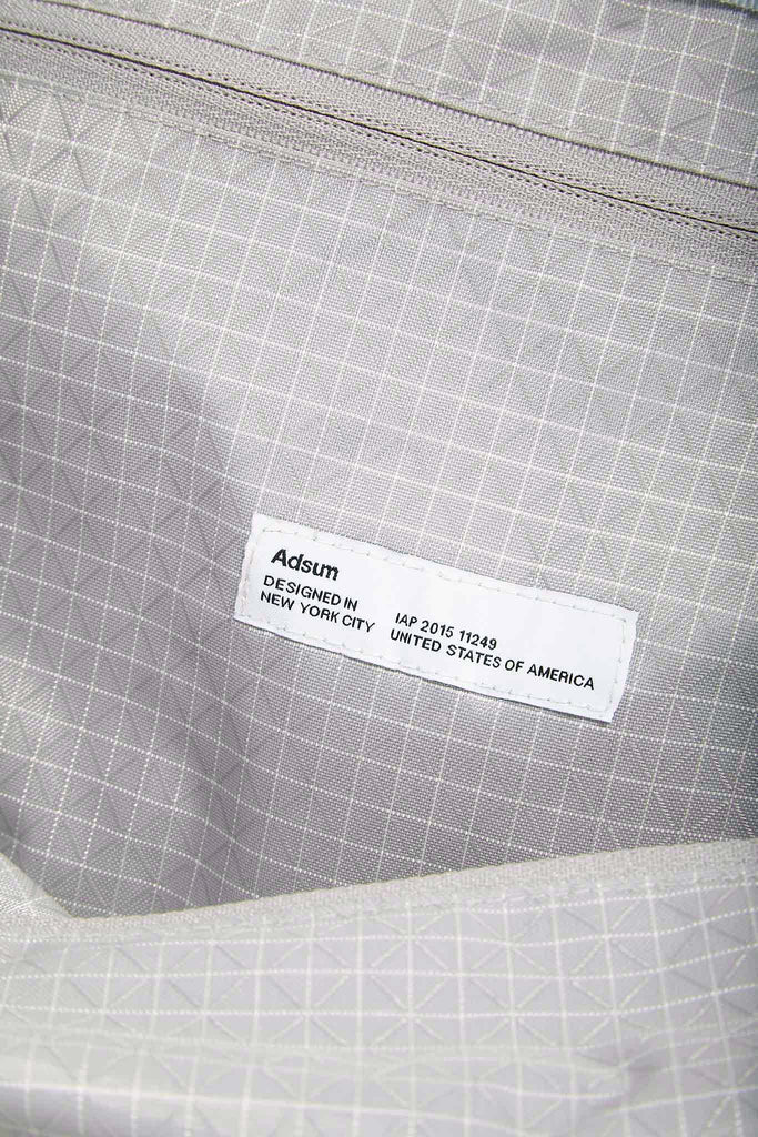 Zip Tote - Grey Ripstop